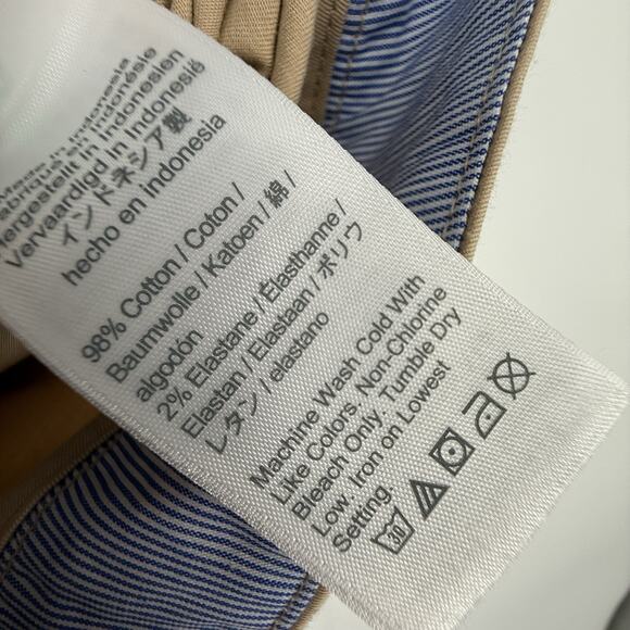 J Crew Women Plus Boyfriend Chino Pants Size 4X Patch Pocket Slim Khaki Tan NEW - Picture 8 of 13